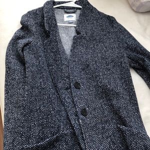 Navy blue pea coat from old navy